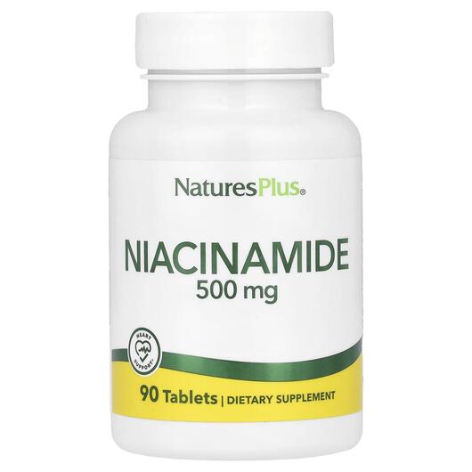Основне фото товара Niacinamide 500 mg 90, Ніацинамід 500 мг, 90 таблеток