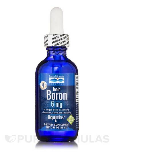 Основне фото товара Trace, Liquid Ionic Boron 6 mg, Бор, 59 мл