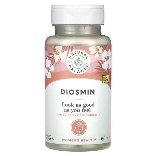 Основне фото товара Diosmin Vein Health Support, Діосмін, 60 таблеток