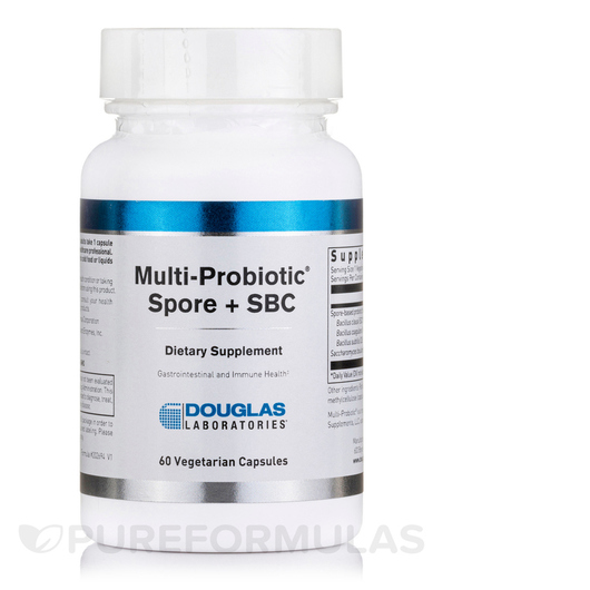 Основне фото товара Multi-Probiotic Spore + SBC, Пробіотики, 60 капсул