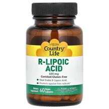 R-Lipoic Acid 100 mg R-Липоевая кислота Country Life