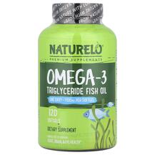 Омега 3 Omega-3 Triglyceride Fish Oil Naturelo