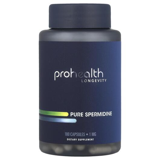 Основне фото товара ProHealth Longevity, Pure Spermidine 1 mg, Спермідин, 180 капсул
