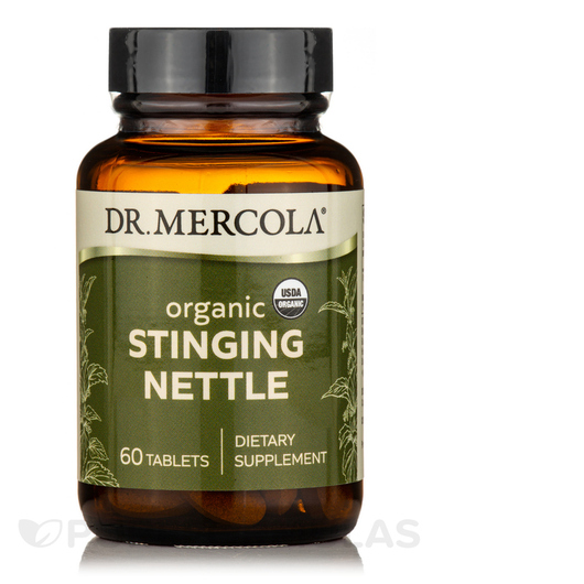 Основне фото товара Dr. Mercola, Organic Stinging Nettle, Кропива, 60 таблеток