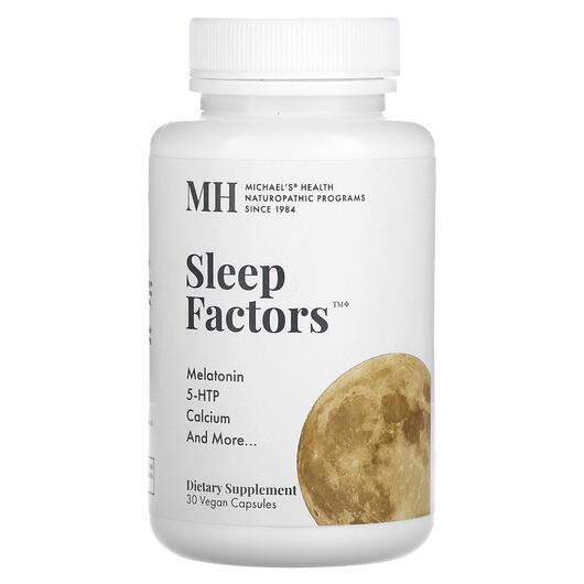 Основне фото товара MH, Sleep Factors, Підтримка сну, 30 капсул