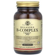 Megasorb B-Complex 50 B-комплекс Solgar 100 капсул