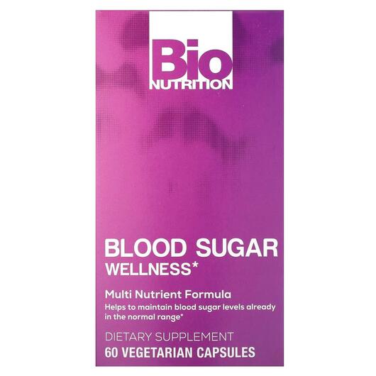 Основне фото товара Blood Sugar Wellness, Підтримка рівня цукру, 60 капсул