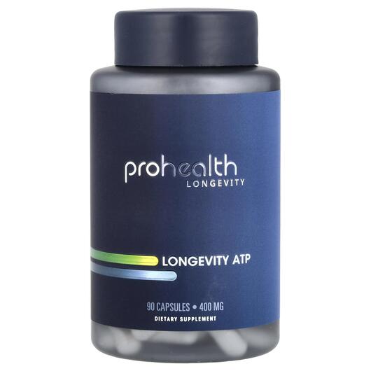 Основне фото товара Longevity ATP 400 mg, Клітинне здоров'я, 90 капсул