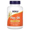 NOW, Flax Oil 1000 mg, Лляна олія, 100 капсул