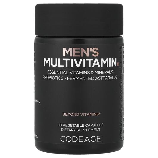 Основне фото товара CodeAge, Men's Multivitamin, Вітаміни для чоловіків, 30 капс