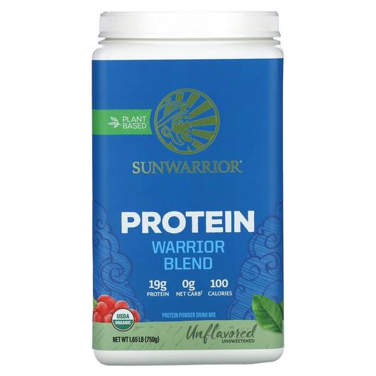 Основне фото товара Warrior Blend Protein Organic Plant-Based, Органічний Протеїн, 75