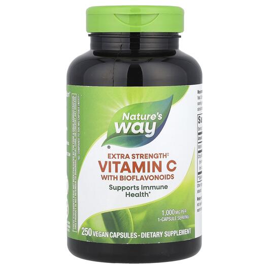 Основне фото товара Vitamin C 1000 with Bioflavonoids, Вітамін C 1000, 250 капсул