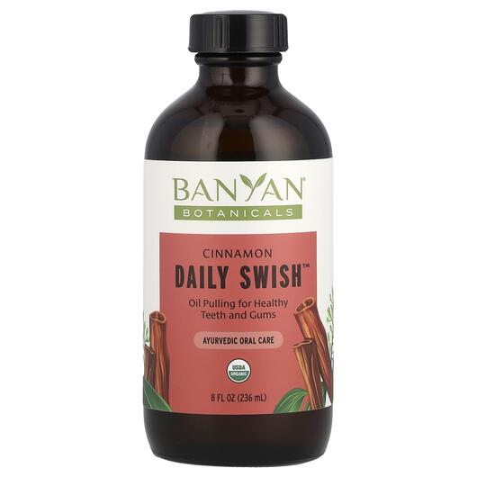 Основне фото товара Organic Daily Swish Cinnamon, Екстракт кориці, 236 мл