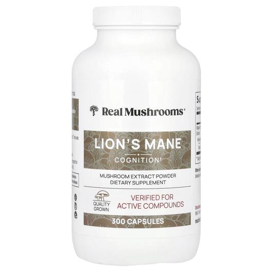 Основне фото товара Lion's Mane Mushroom Extract Powder, Гриби Левова Грива, 300