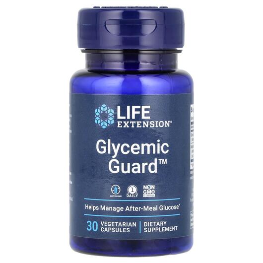 Основне фото товара Life Extension, Glycemic Guard, Гвоздика та Дельфінол, 30 капсул