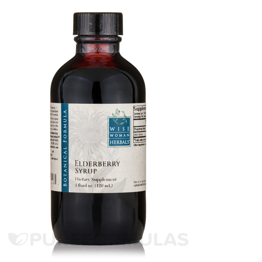 Основне фото товара Wise Woman Herbals, Elderberry Syrup, Сироп з Бузини, 120 мл