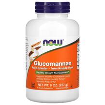 Глюкоманан Glucomannan Pure Powder NOW 227 г