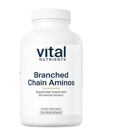 Основне фото товара Vital Nutrients, Branched Chain Aminos, Амінокислоти, 180 капсул