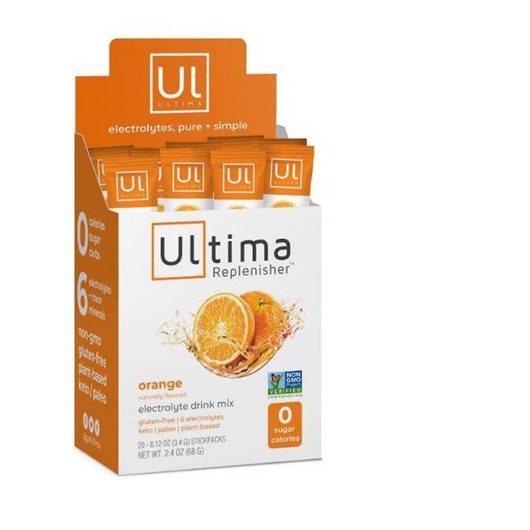 Основне фото товара Electrolyte Hydration Powder Orange, Електроліти, 20 Serving Stic
