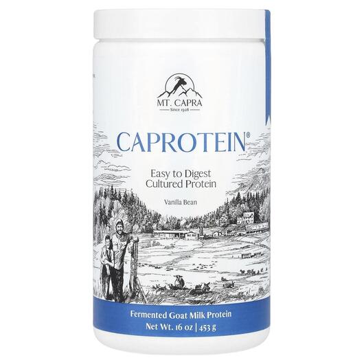 Основне фото товара Caprotein Fermented Goat-Milk Protein Vanilla Bean, Протеїн, 453 