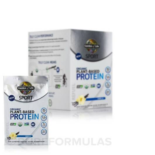 Основне фото товара Sport Organic Plant-Based Protein, Органічний Протеїн, 42 Grams E