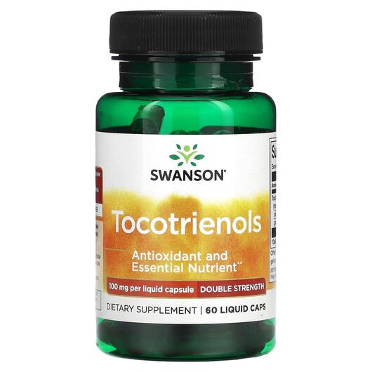 Основне фото товара Tocotrienols Double Strength 100 mg, Токотрієноли, 60 Liquid Caps