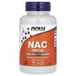 NOW, NAC 600 mg, N-ацетилцистеїн, 100 капсул
