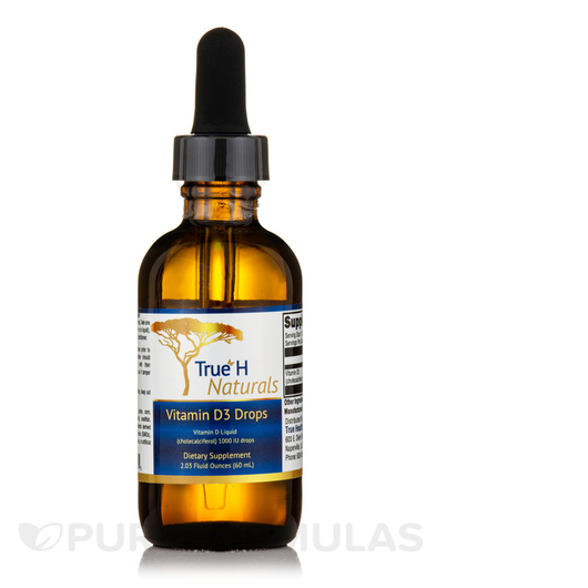 Основне фото товара Vitamin D3 1000 IU Drops, Вітамін D3 Холекальциферол, 60 мл