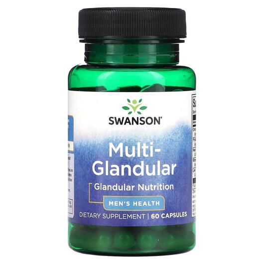 Основне фото товара Multi-Glandular Men's Health, Підтримка наднирників, 60 капс