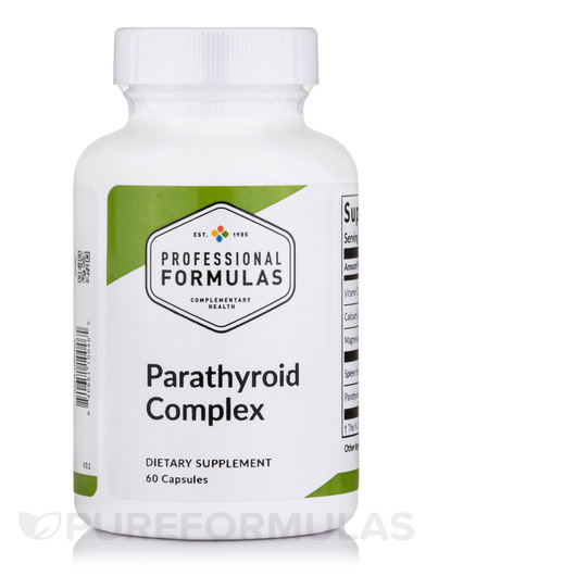 Основне фото товара Parathyroid Complex, Підтримка щитоподібної залози, 60 капсул