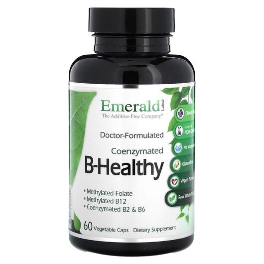 Основне фото товара Emerald, B-Healthy, Вітамін B, 60 капсул