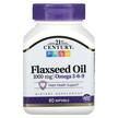 21st Century, Flaxseed Oil 1000 mg, Лляна олія 1000 мг, 60 капсул