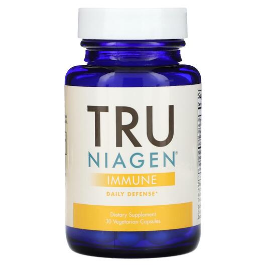 Основне фото товара Tru Niagen, Immune Daily Defense, Нікотинамід рибозид, 30 капсул