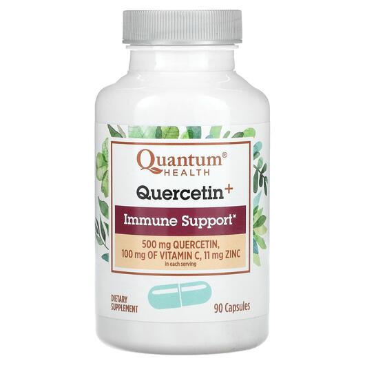 Основне фото товара Quantum Health, Quercetin+, Кверцетин, 90 капсул