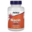 Фото товару NOW, Niacin 500 mg, Ніацин 500 мг, 250 таблеток