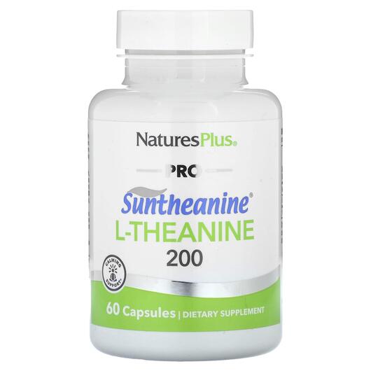Основное фото товара L-Теанин, Pro Suntheanine L-Theanine 200 100 mg, 60 капсул