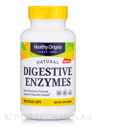 Основне фото товара Digestive Enzymes Broad Spectrum, Ферменти, 180 капсул