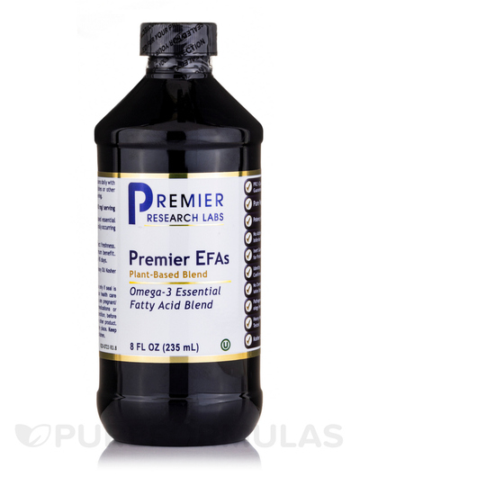 Основне фото товара Premier Research Labs, Premier EFAs Liquid, Омега 3 6 9, 235 мл