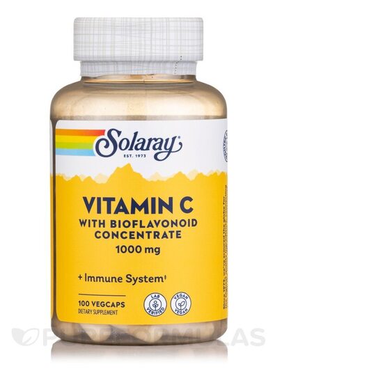 Основне фото товара Vitamin C 1000 mg with Rose Hips Acerola & Bioflavonoids, Віт