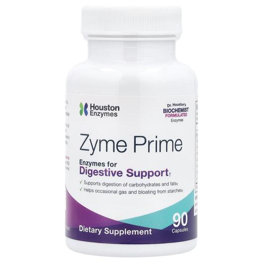 Основне фото товара Houston Enzymes, Zyme Prime, Ферменти, 90 капсул