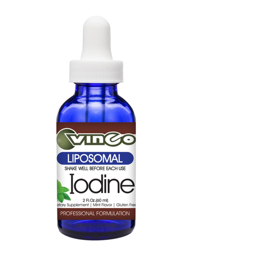 Основне фото товара Vinco, Liposomal Iodine Mint Flavor, Йод, 60 мл