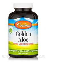 Golden Aloe 100 mg Алоэ вера Carlson 180 капсул Golden Aloe 100 mg Алоэ вера Carlson 180 капсул