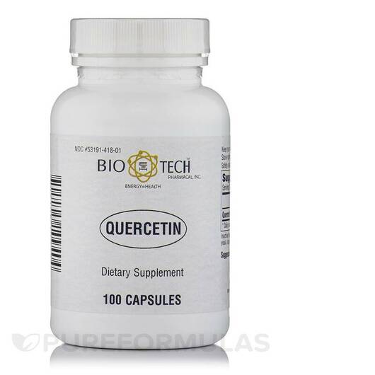 Основне фото товара Tech Pharmacal, Quercetin, Кверцетин, 100 капсул
