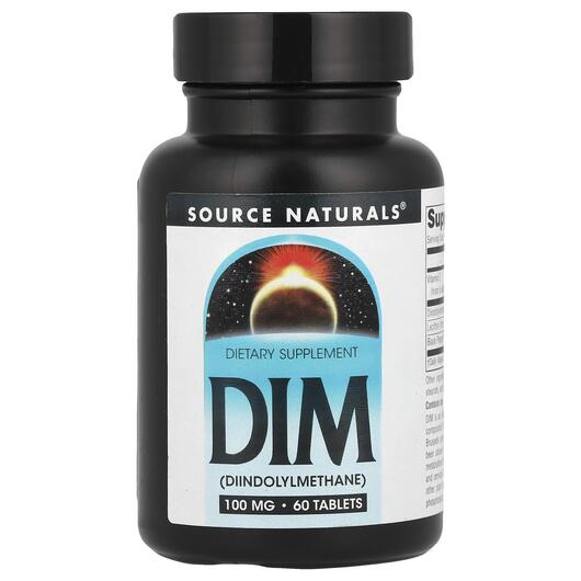 Основне фото товара DIM Diindolylmethane 100 mg, DIM Дііндолілметан 100 мг, 60 таблет