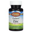 Carlson, Chelated Zinc 30 mg, Цинк Хелатний, 100 таблеток