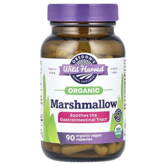 Основне фото товара Oregon's Wild Harvest, Marshmallow, Алтея, 90 капсул