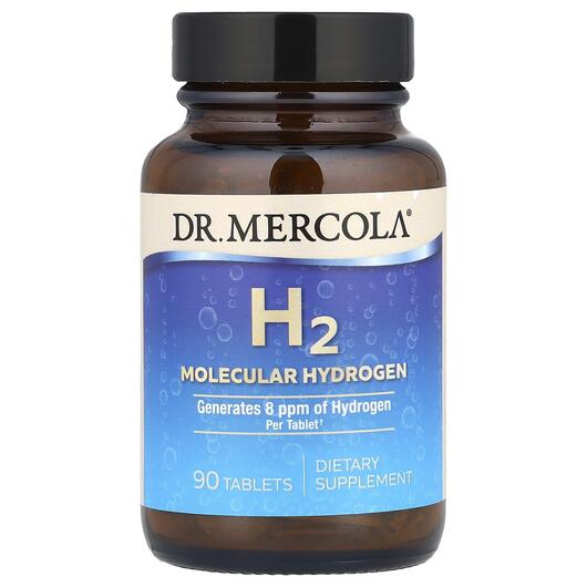 Основне фото товара H2 Molecular Hydrogen, Молекулярний водень, 90 таблеток