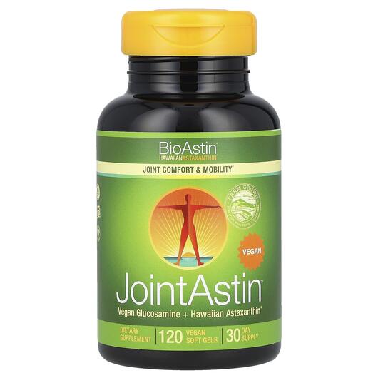 Основне фото товара JointAstin Hawaiian Astaxanthin, Астаксантин, 120 капсул