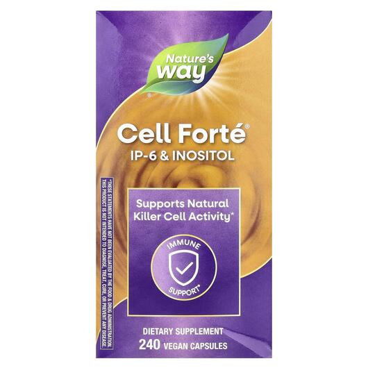 Основне фото товара Cell Forte IP-6 & Inositol, IP-6 та Інозитол, 240 капсул