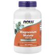 Фото товару NOW, Magnesium Malate 1000 mg, Магнію Малат 1000 мг, 180 таблеток